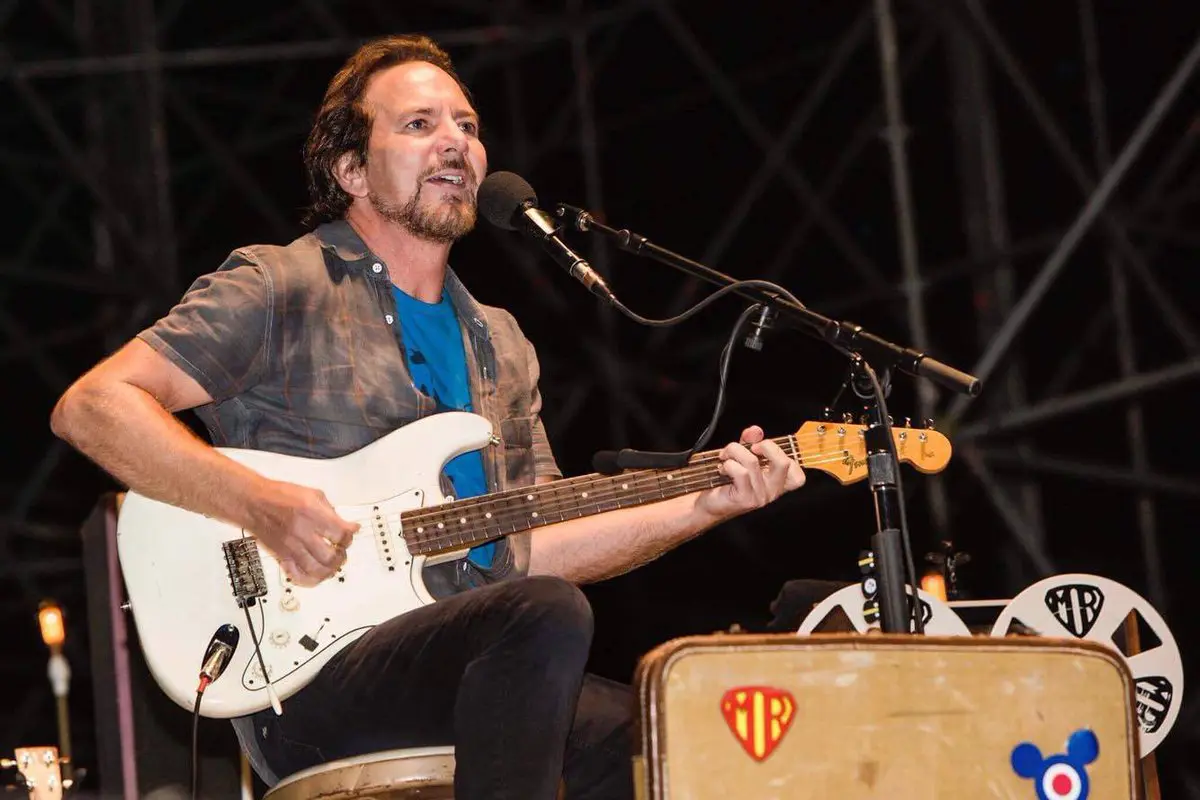 Eddie Vedder live at Firenze Rocks