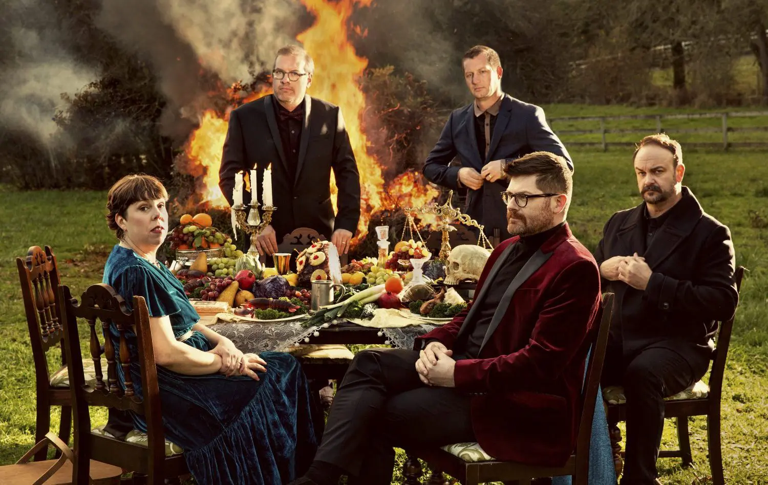 The Decemberists outdoor picnic