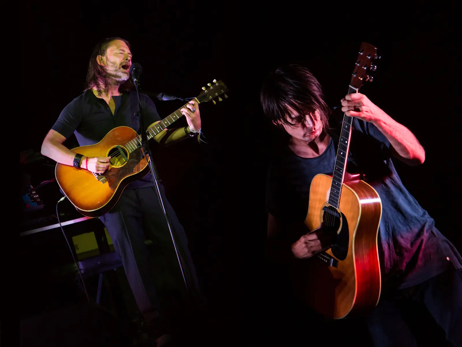 Thom Yorke and Jonny Greenwood live in Macerata